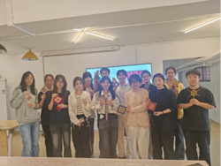 心理育人｜必赢bwin线路检测中心二级心理工作站“编绳解心锁”心理素质拓展活动顺利开展